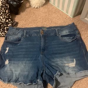 Womens jean shorts